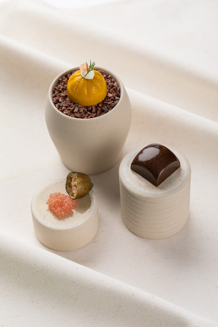 Collectie verfijnde patisserie en bonbons van Femme